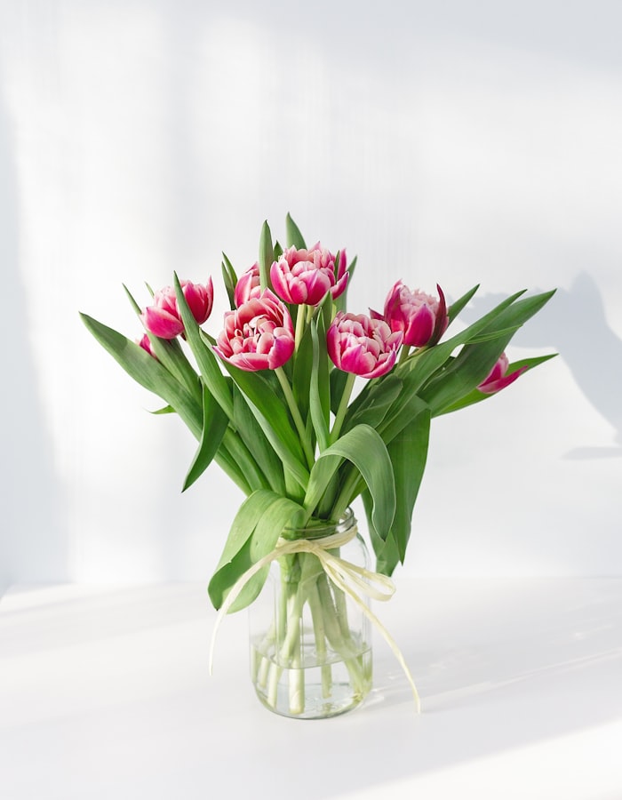 Tulipaner i vase