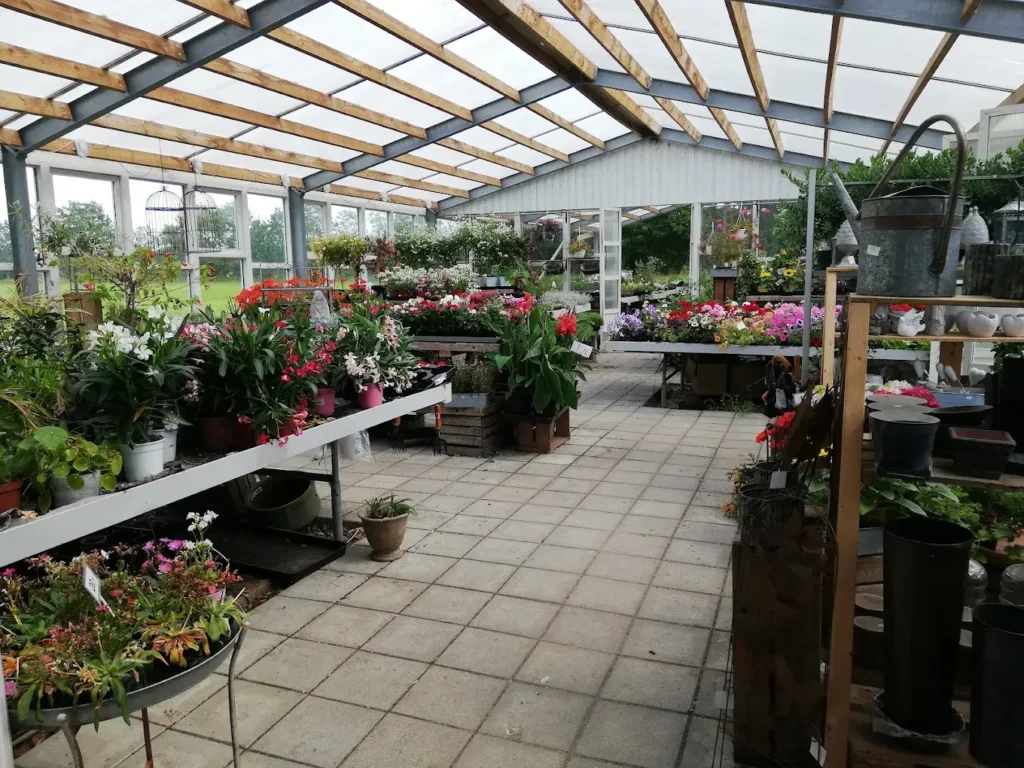 Drivhuset med blomster